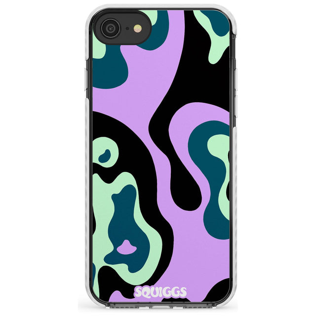 Purple River Slim TPU Phone Case for iPhone SE 8 7 Plus