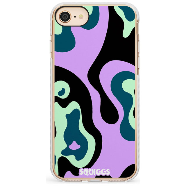 Purple River Slim TPU Phone Case for iPhone SE 8 7 Plus