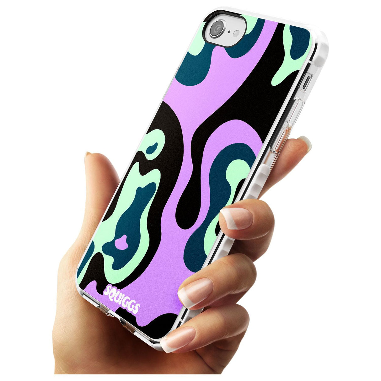 Purple River Slim TPU Phone Case for iPhone SE 8 7 Plus