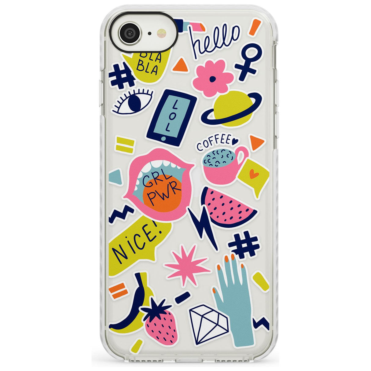 GRL PWR iPhone Case  Impact Case Phone Case - Case Warehouse