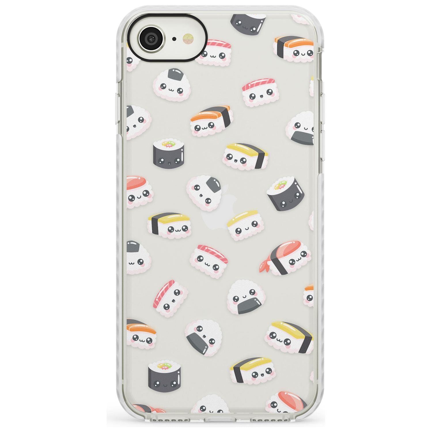 Kawaii Sushi & Rice iPhone Case  Impact Case Phone Case - Case Warehouse
