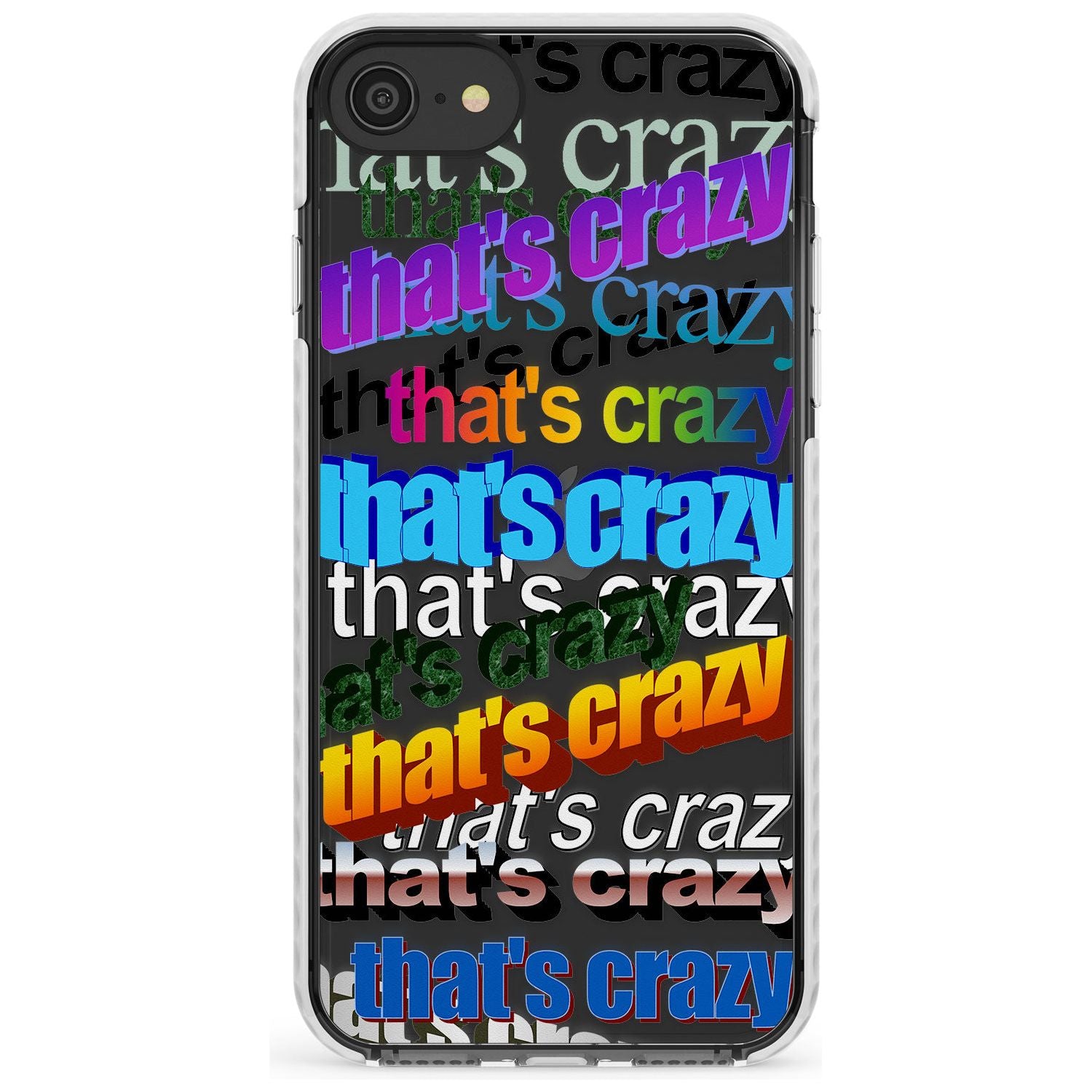That's Crazy Slim TPU Phone Case for iPhone SE 8 7 Plus