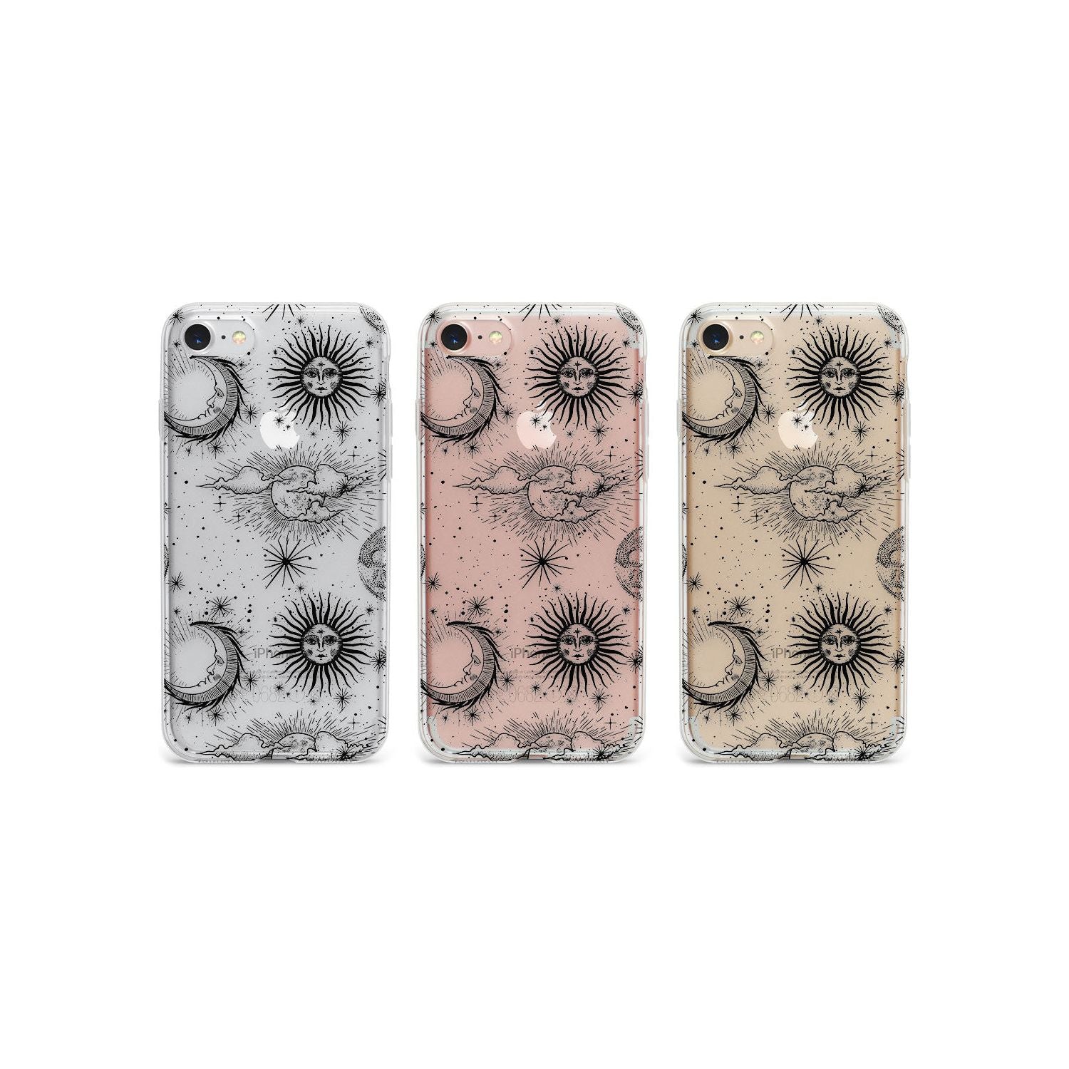 Personalised Abstract Faces Phone Case for iPhone SE