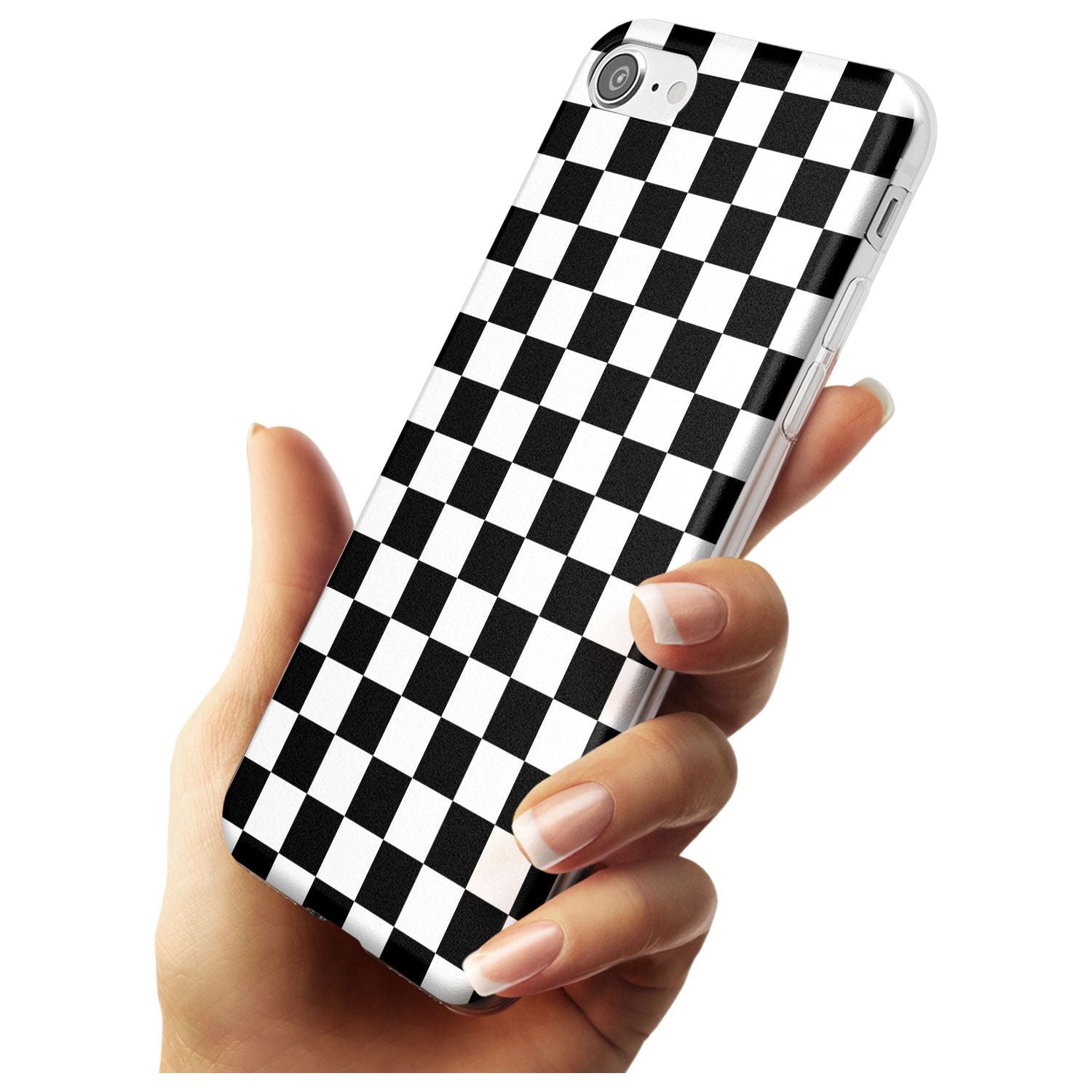 Black Checkered iPhone Case   Phone Case - Case Warehouse