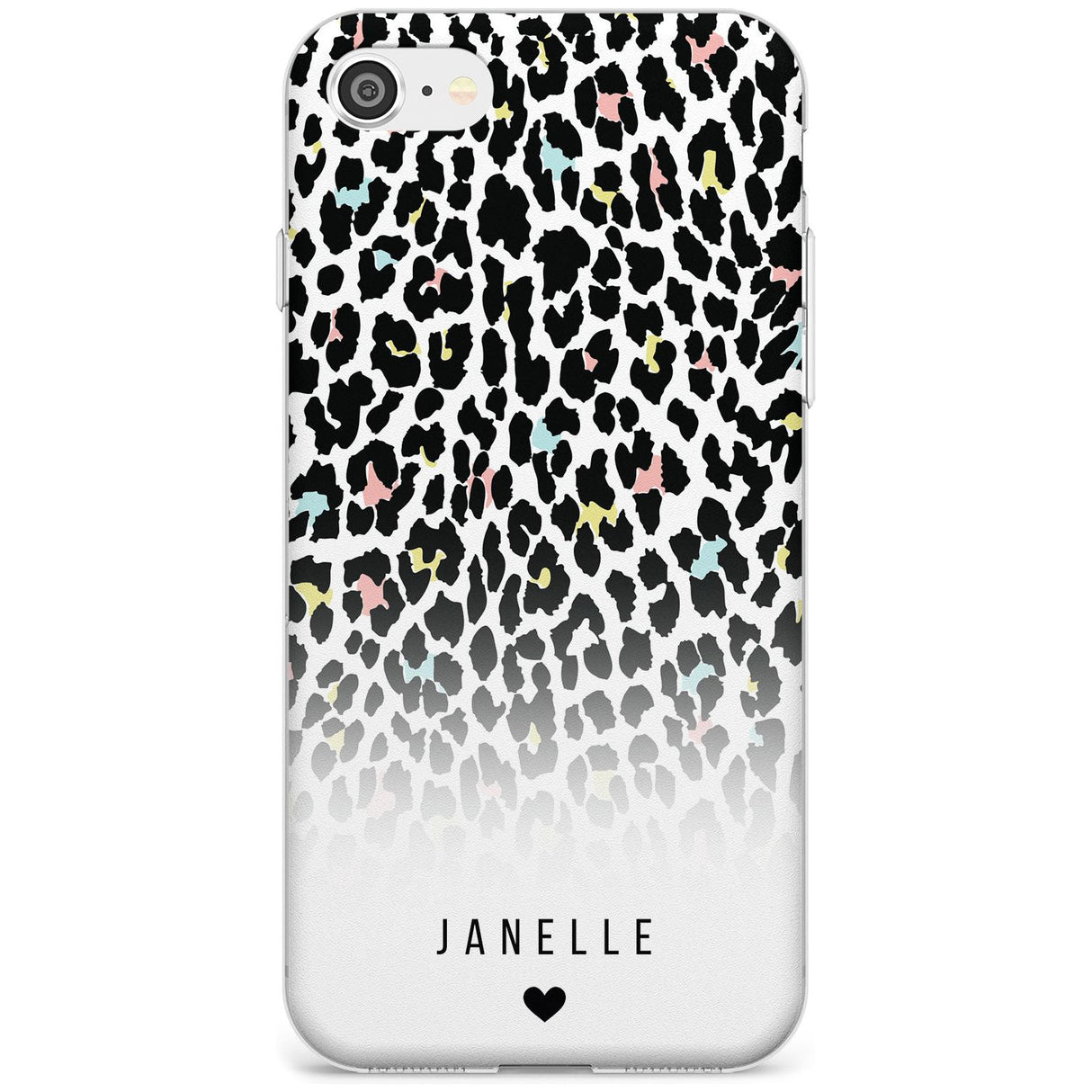 Custom Pastel Leopard Spots iPhone Case  Slim Case Custom Phone Case - Case Warehouse