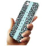 Custom Blue Leopard Spots iPhone Case   Custom Phone Case - Case Warehouse