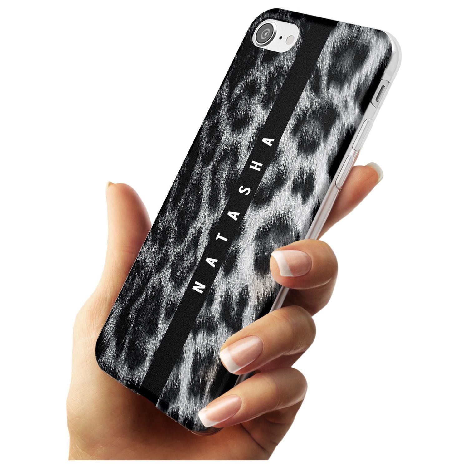 Snow Leopard Print iPhone Case   Custom Phone Case - Case Warehouse