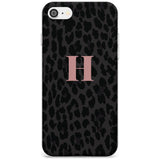 Small Pink Leopard Monogram Slim TPU Phone Case for iPhone SE 8 7 Plus