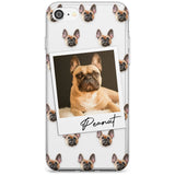 French Bulldog, Tan - Custom Dog Photo Black Impact Phone Case for iPhone SE 8 7 Plus