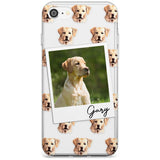 Labrador, Tan - Custom Dog Photo Black Impact Phone Case for iPhone SE 8 7 Plus