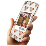 Border Terrier - Custom Dog Photo Black Impact Phone Case for iPhone SE 8 7 Plus