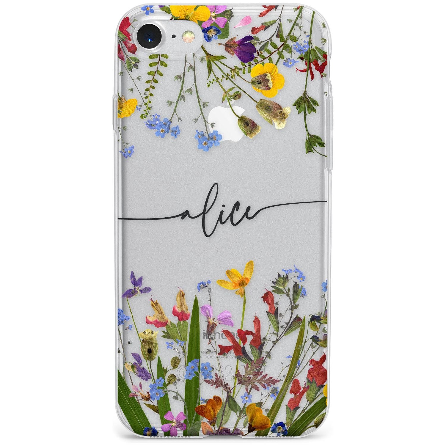Personalised Vinyl Record Phone Case for iPhone SE