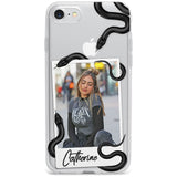 Personalised Snake Instant Photo Phone Case for iPhone SE