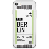 Berlin Boarding Pass iPhone Case  Slim Case Custom Phone Case - Case Warehouse