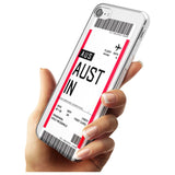 Austin Boarding Pass iPhone Case   Custom Phone Case - Case Warehouse