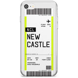 Newcastle Boarding Pass  Slim Case Custom Phone Case - Case Warehouse