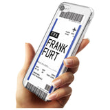 Frankfurt Boarding Pass iPhone Case   Custom Phone Case - Case Warehouse