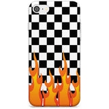 Checkered Fire iPhone Case  Slim Case Phone Case - Case Warehouse