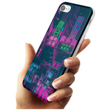 Rainy Reflections - Neon Cities Photographs Slim TPU Phone Case for iPhone SE 8 7 Plus