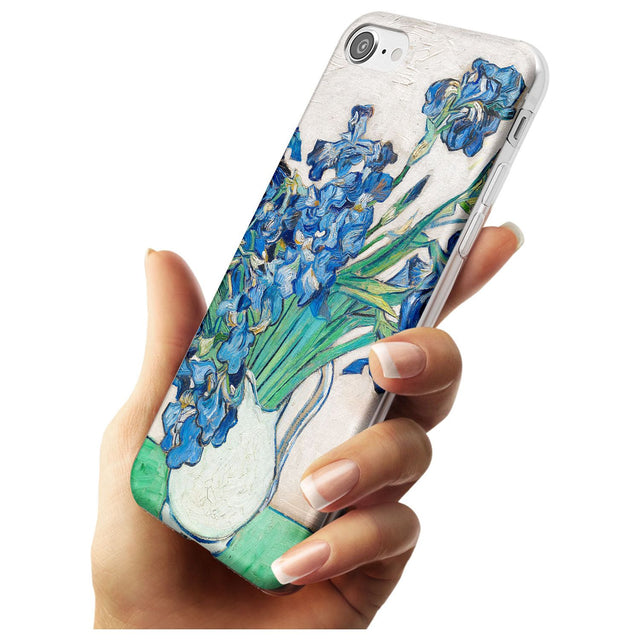 Irises by Vincent Van Gogh Black Impact Phone Case for iPhone SE 8 7 Plus