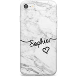 White Marble iPhone Case  Slim Case Custom Phone Case - Case Warehouse