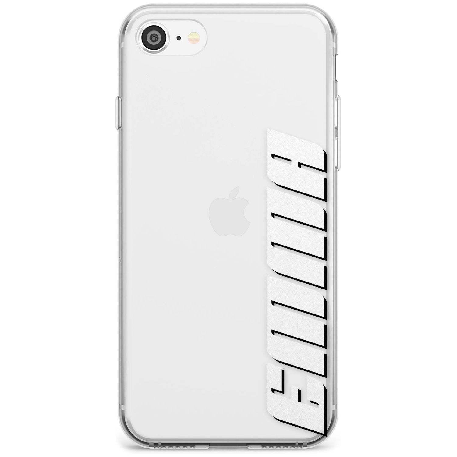 Custom Iphone Case 4B Black Impact Phone Case for iPhone SE 8 7 Plus