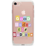 Good Music For Bad Days Phone Case for iPhone SE