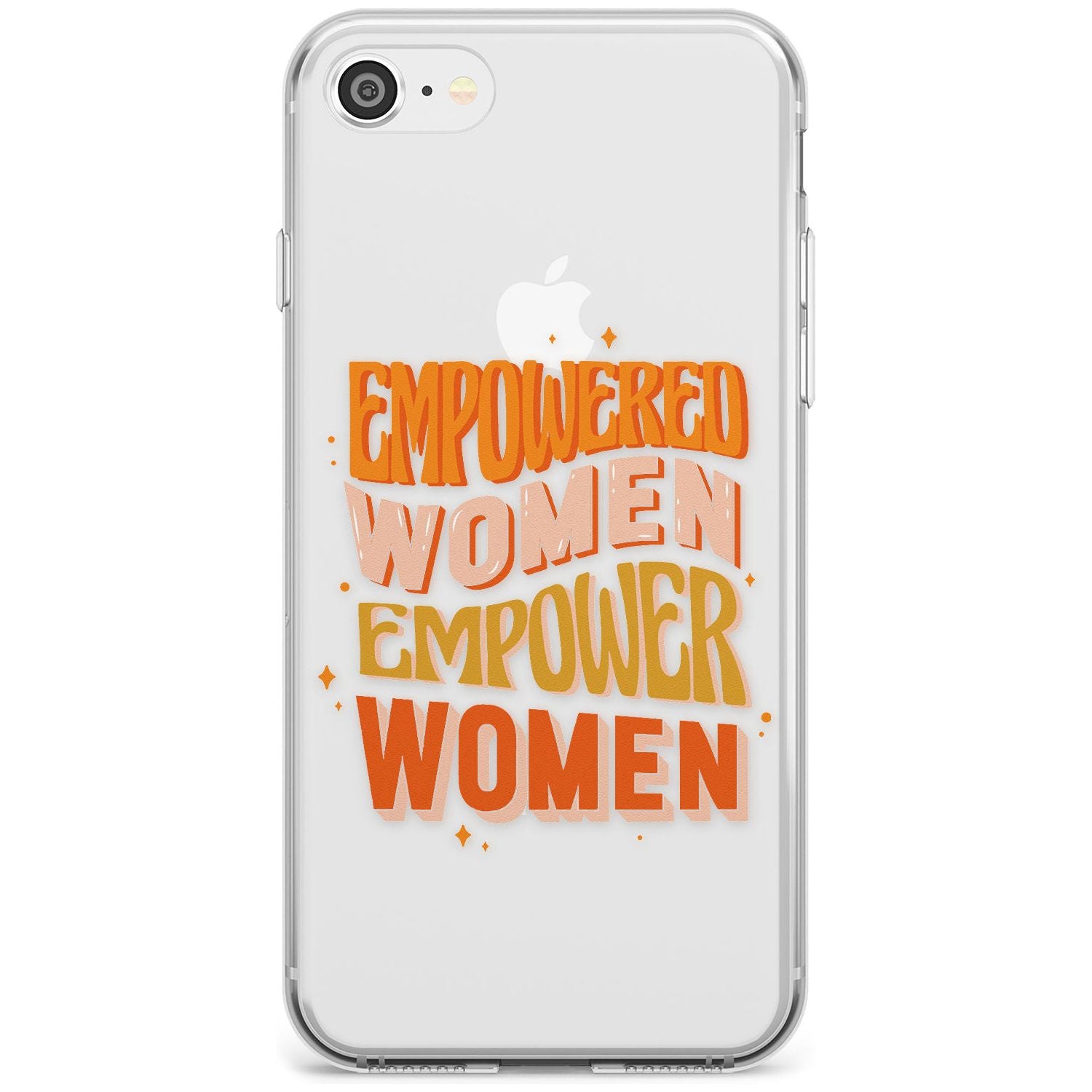 Empowered Women Slim TPU Phone Case for iPhone SE 8 7 Plus