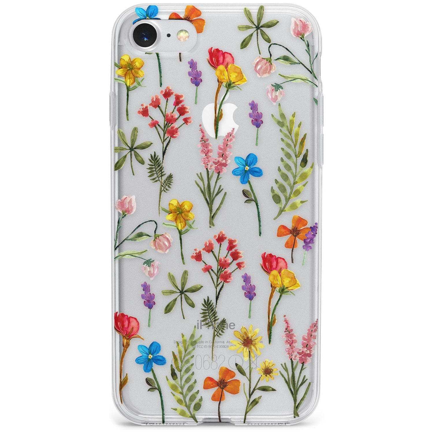 Tropical Palm Leaves Phone Case for iPhone SE