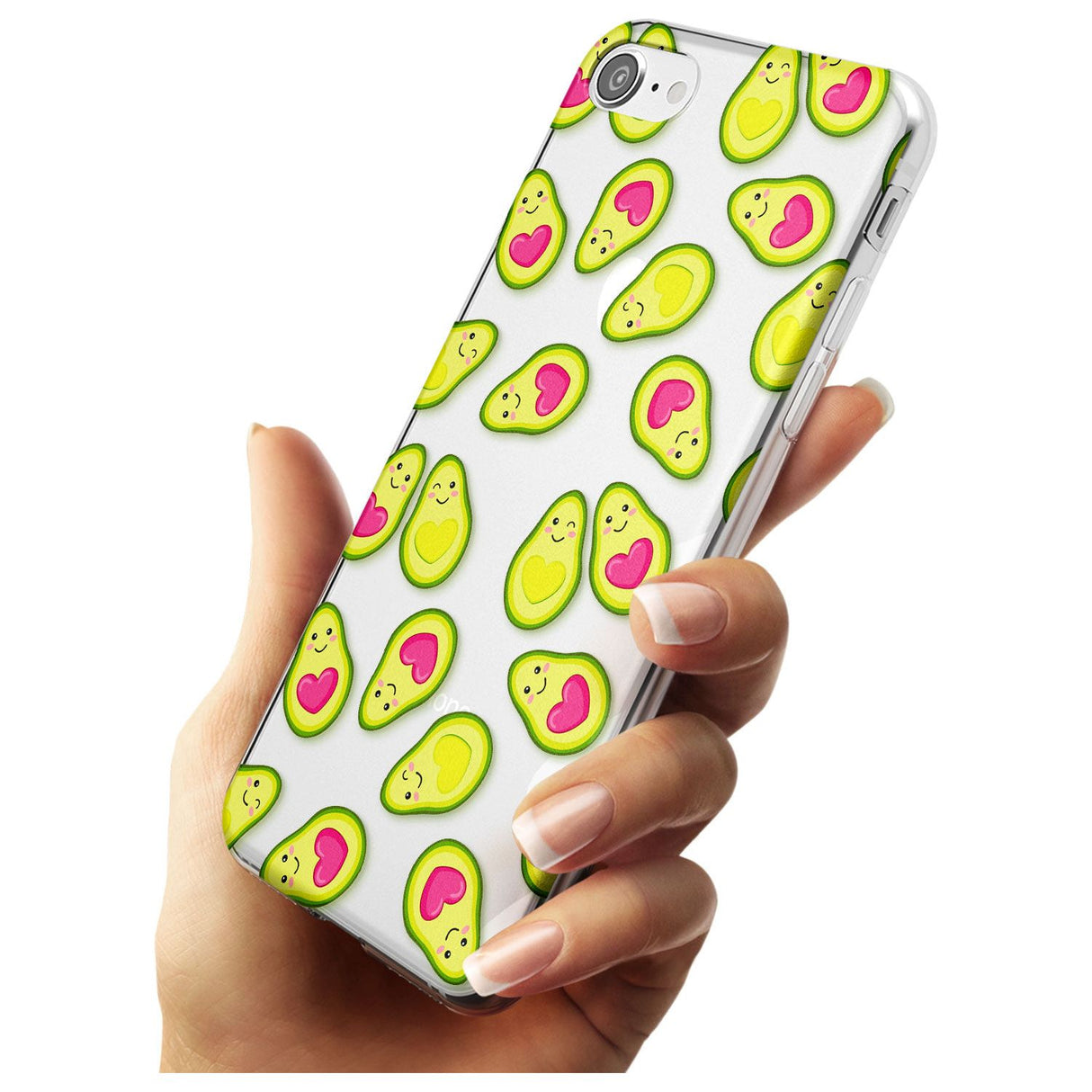 Avocado Love Slim TPU Phone Case for iPhone SE 8 7 Plus