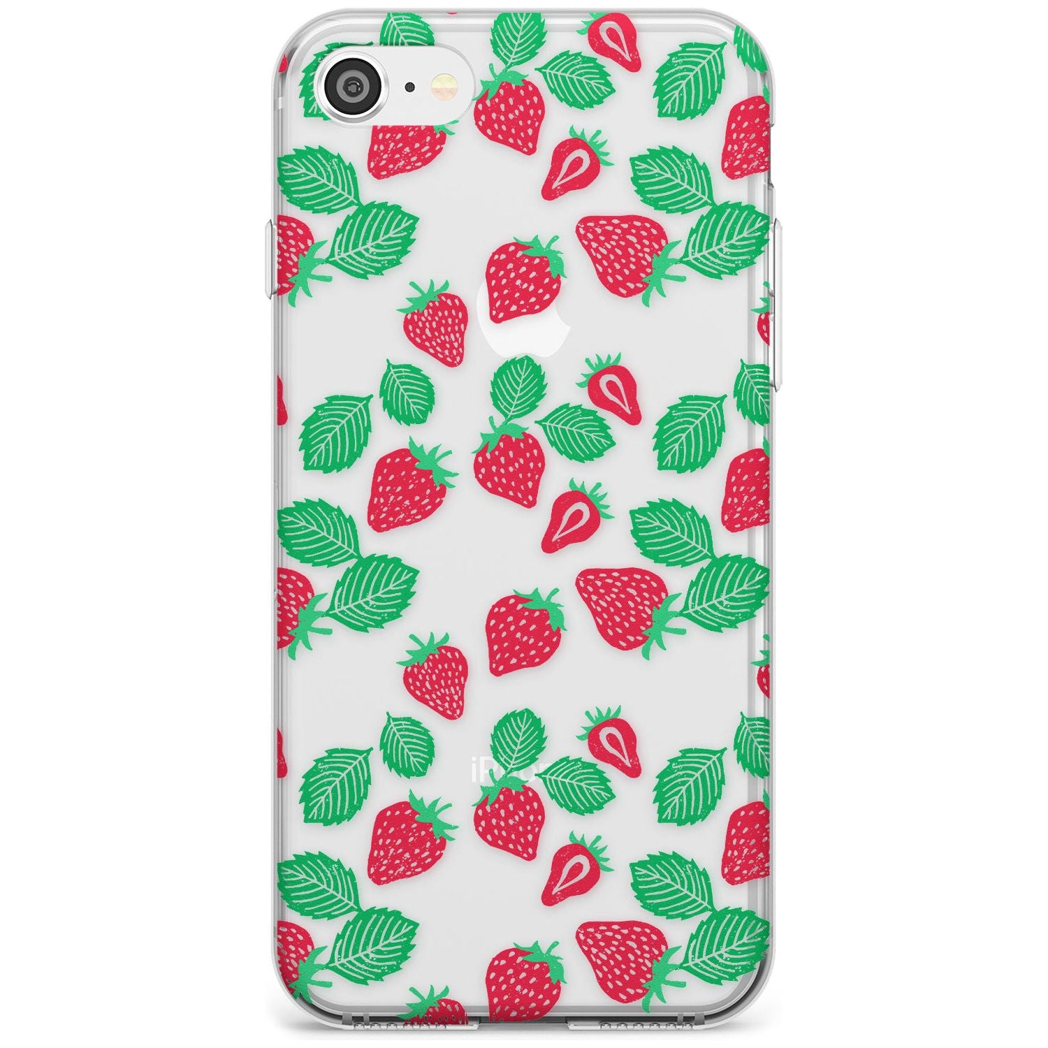 Strawberry Pattern iPhone Case  Slim Case Phone Case - Case Warehouse