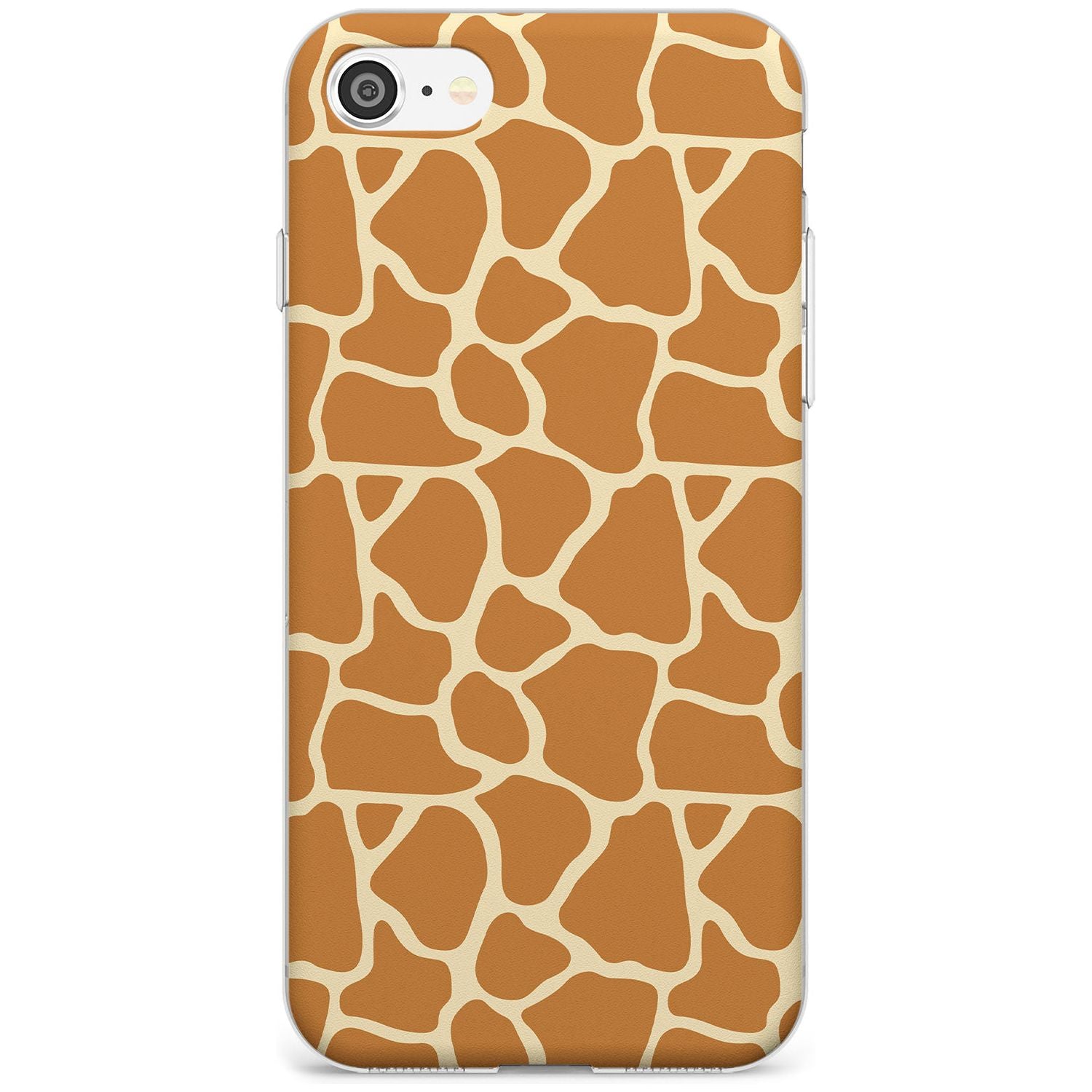 Giraffe Pattern Slim TPU Phone Case for iPhone SE 8 7 Plus
