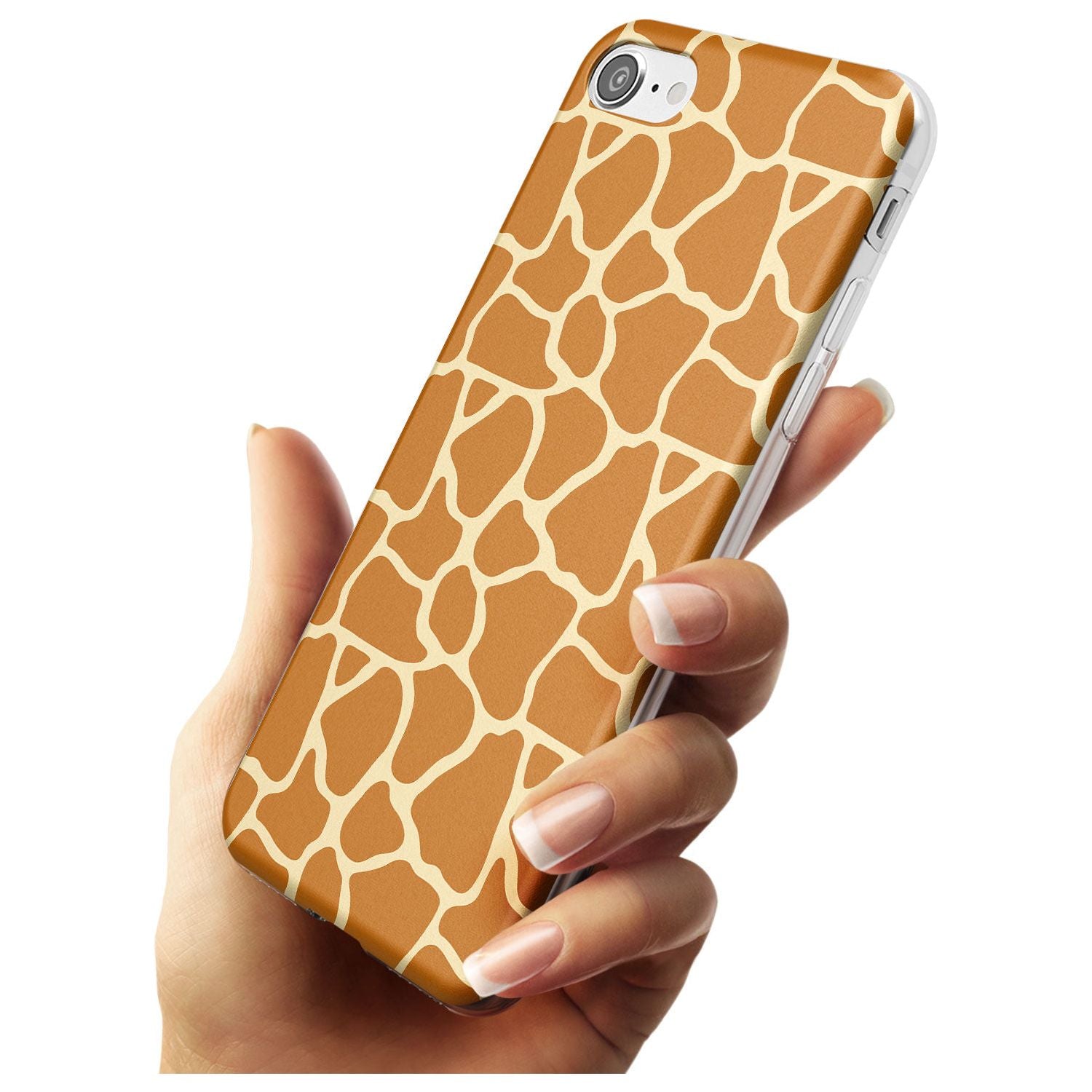 Giraffe Pattern Slim TPU Phone Case for iPhone SE 8 7 Plus