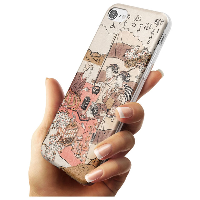 Japanese Afternoon Tea Slim TPU Phone Case for iPhone SE 8 7 Plus