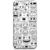 Burst Heads Slim TPU Phone Case for iPhone SE 8 7 Plus