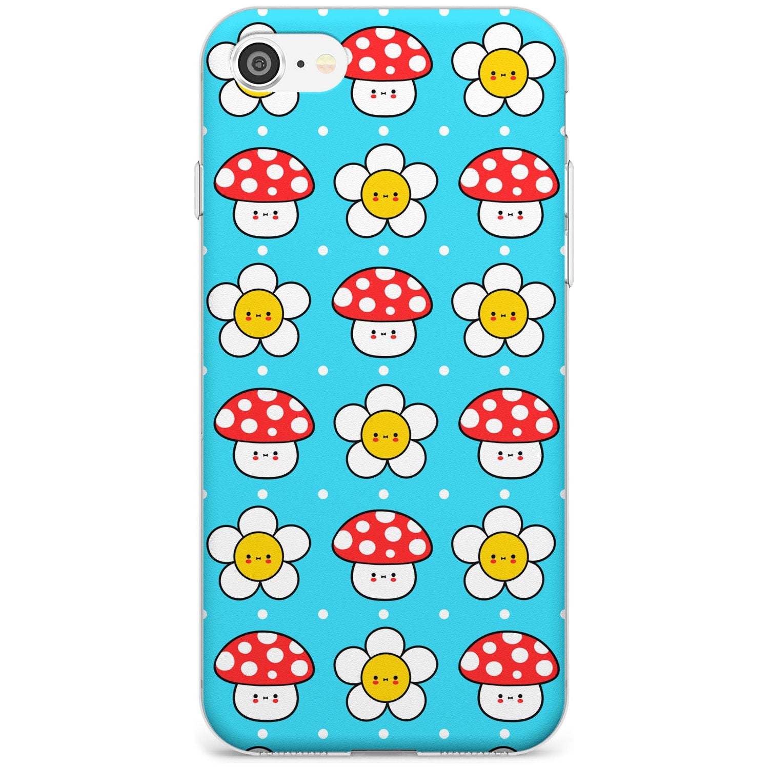 Shroom Bunnies Kawaii Pattern
