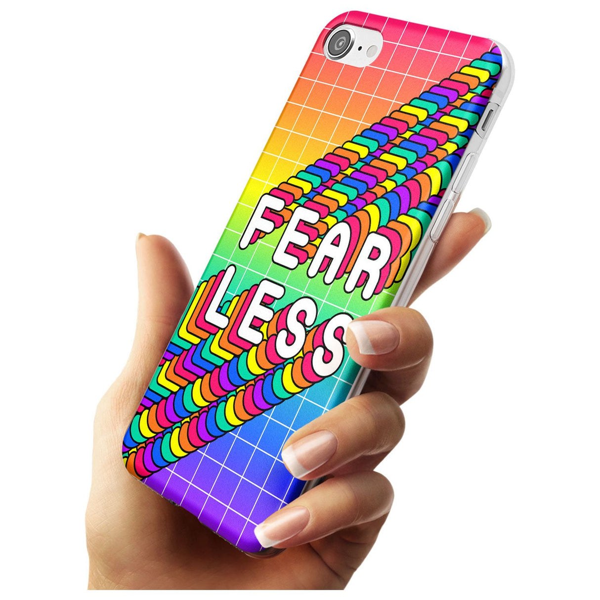 Fearless Slim TPU Phone Case for iPhone SE 8 7 Plus