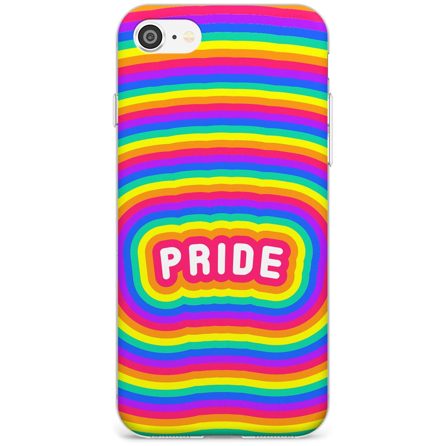 Pride Slim TPU Phone Case for iPhone SE 8 7 Plus