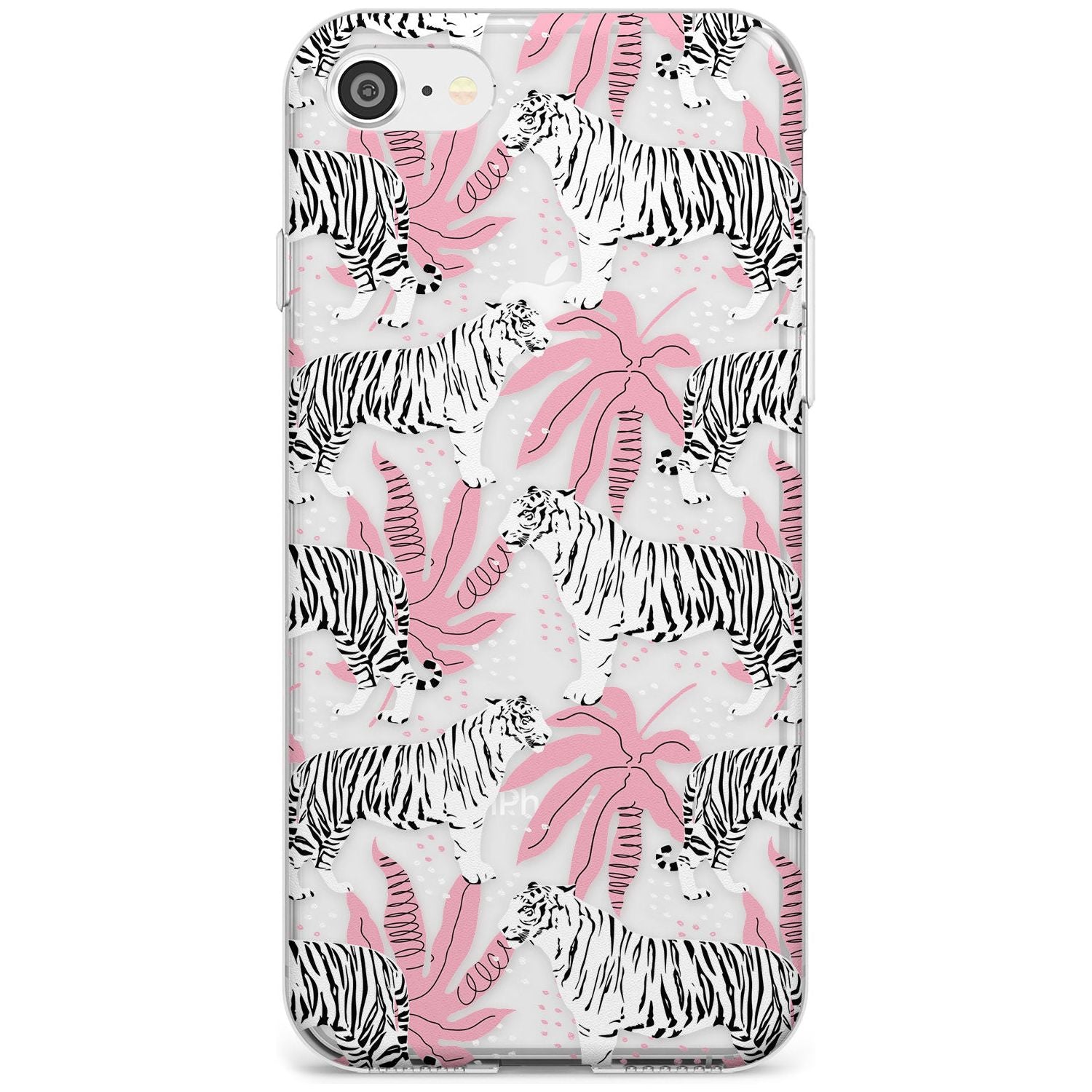 Tigers Within Slim TPU Phone Case for iPhone SE 8 7 Plus