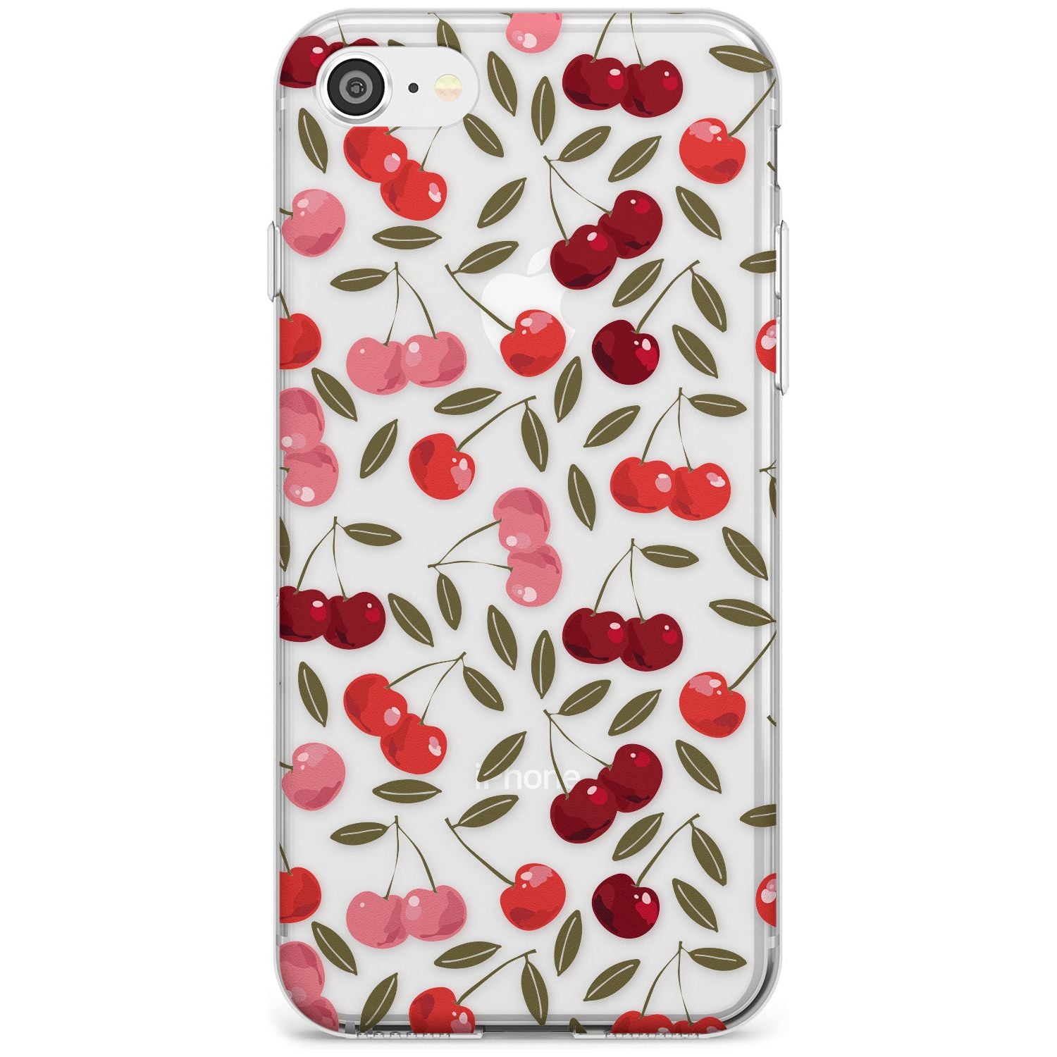 Cherry on top Slim TPU Phone Case for iPhone SE 8 7 Plus