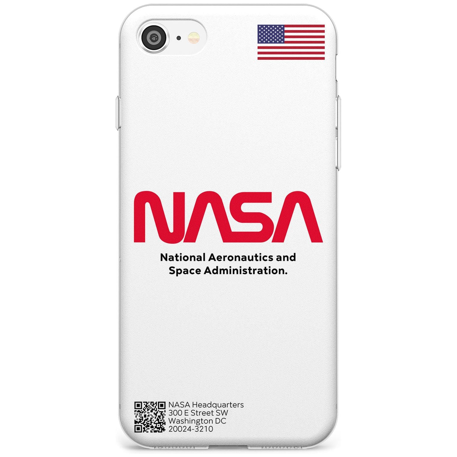 NASA The Worm Slim TPU Phone Case for iPhone SE 8 7 Plus