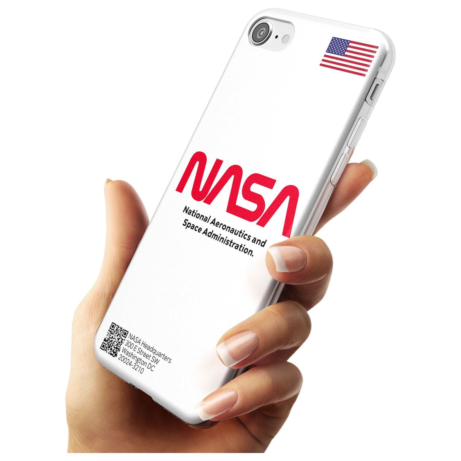 NASA The Worm Slim TPU Phone Case for iPhone SE 8 7 Plus