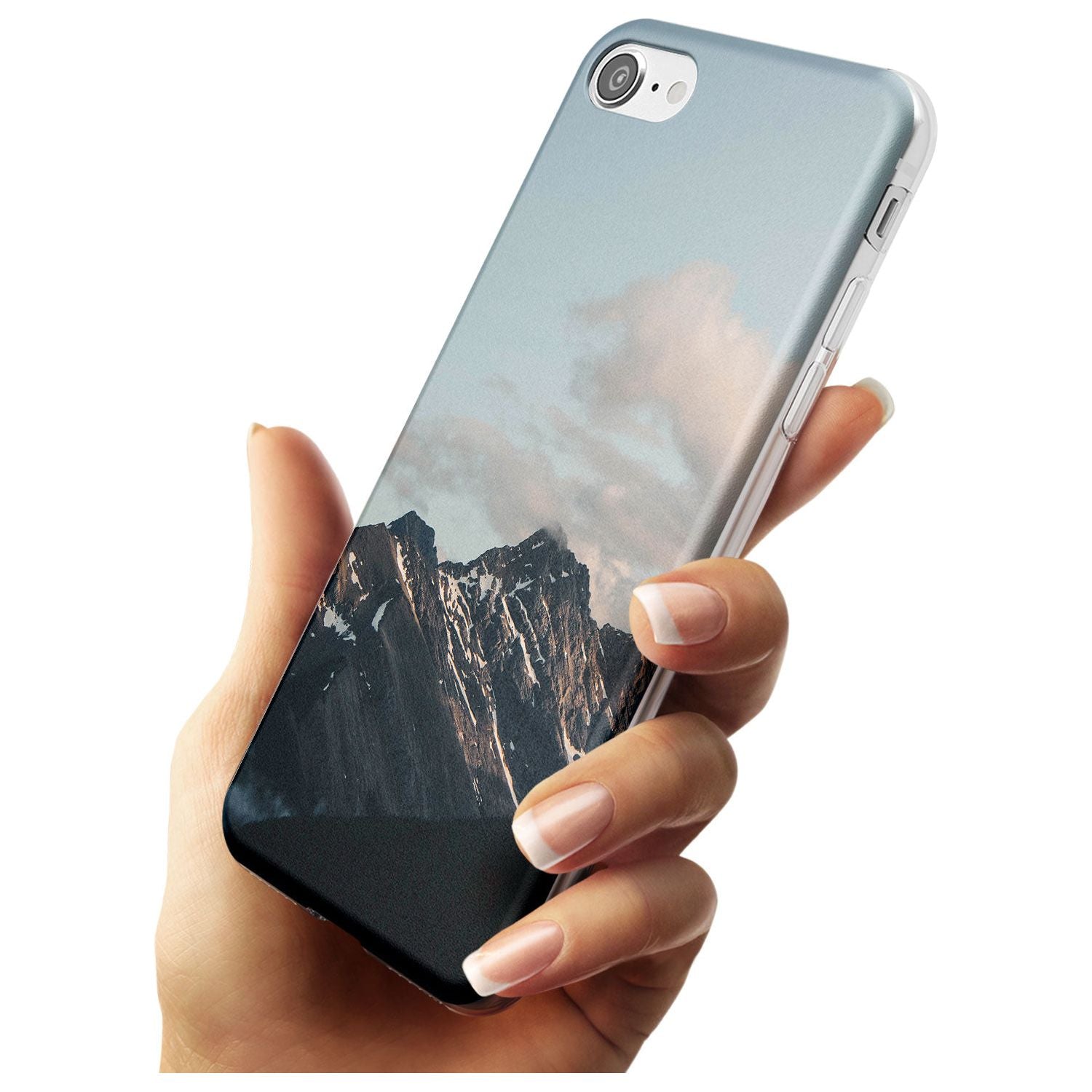 Mountain Range Photograph Slim TPU Phone Case for iPhone SE 8 7 Plus