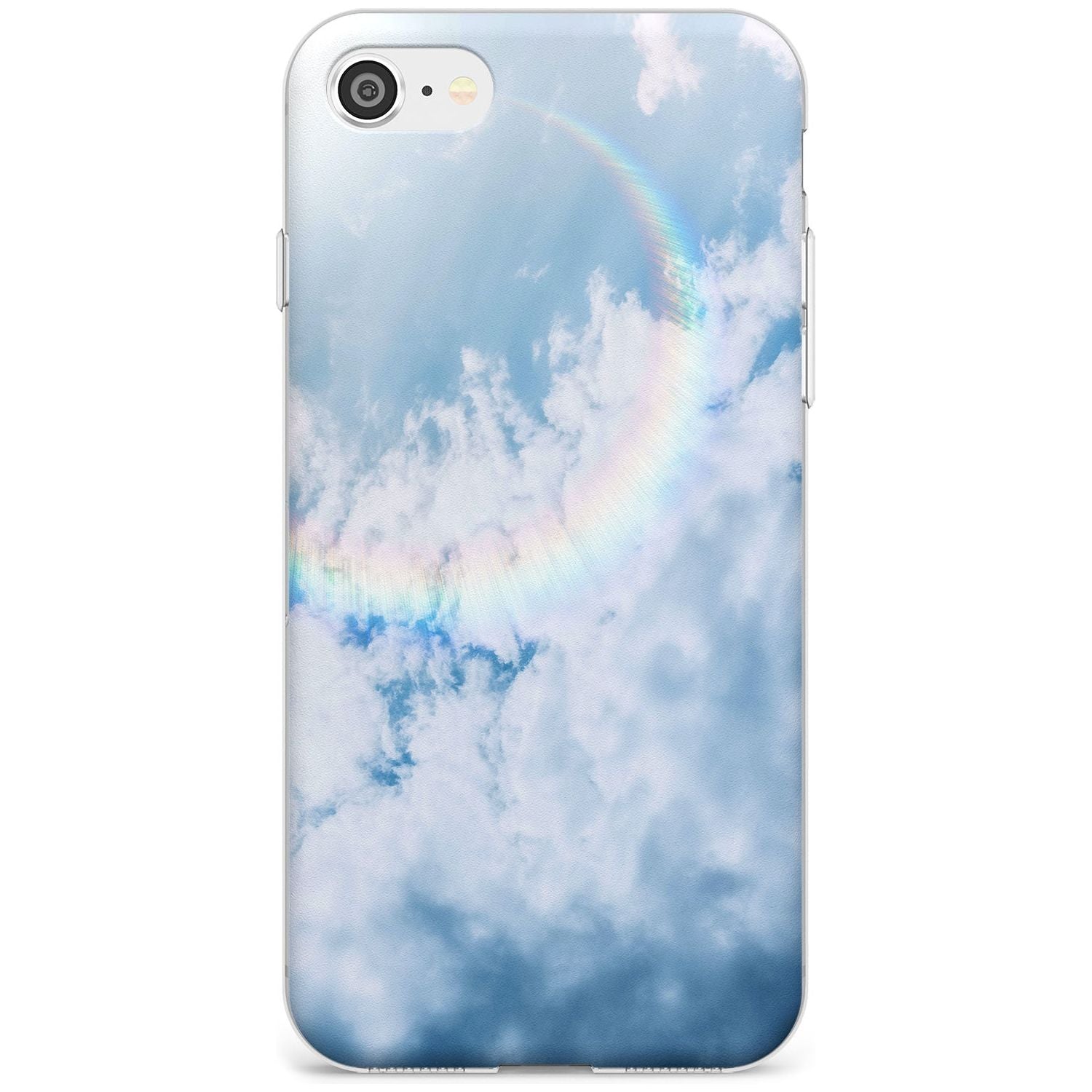 Rainbow Light Flare Photograph Slim TPU Phone Case for iPhone SE 8 7 Plus