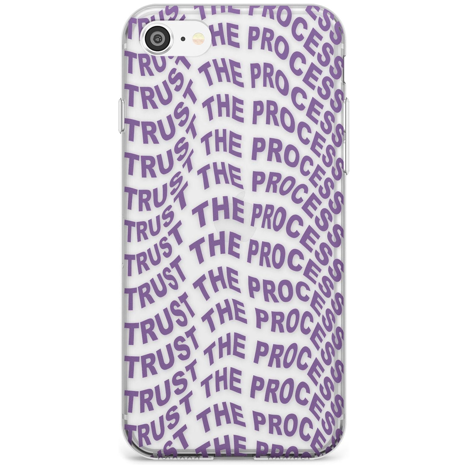 Trust The Process Slim TPU Phone Case for iPhone SE 8 7 Plus