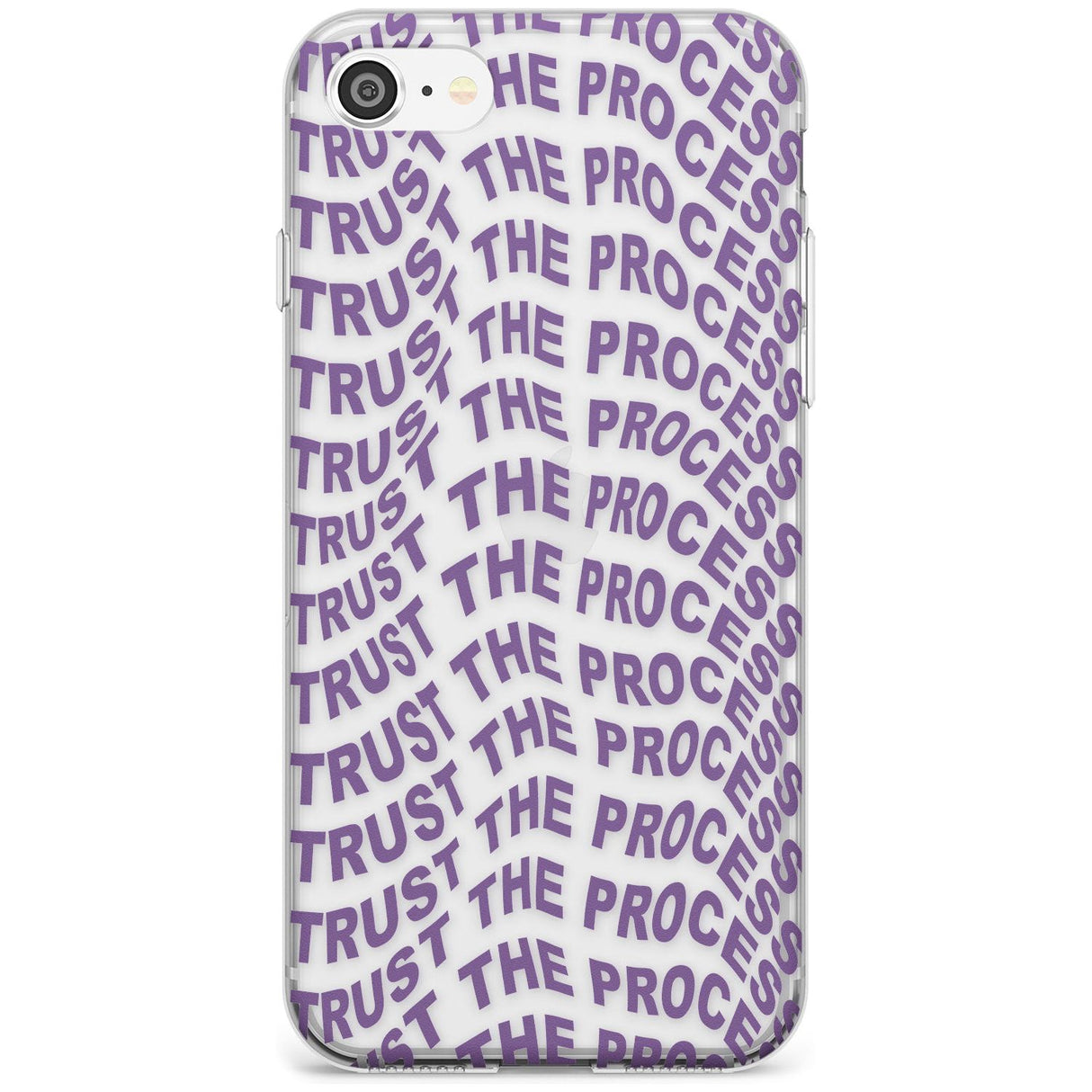 Trust The Process Slim TPU Phone Case for iPhone SE 8 7 Plus