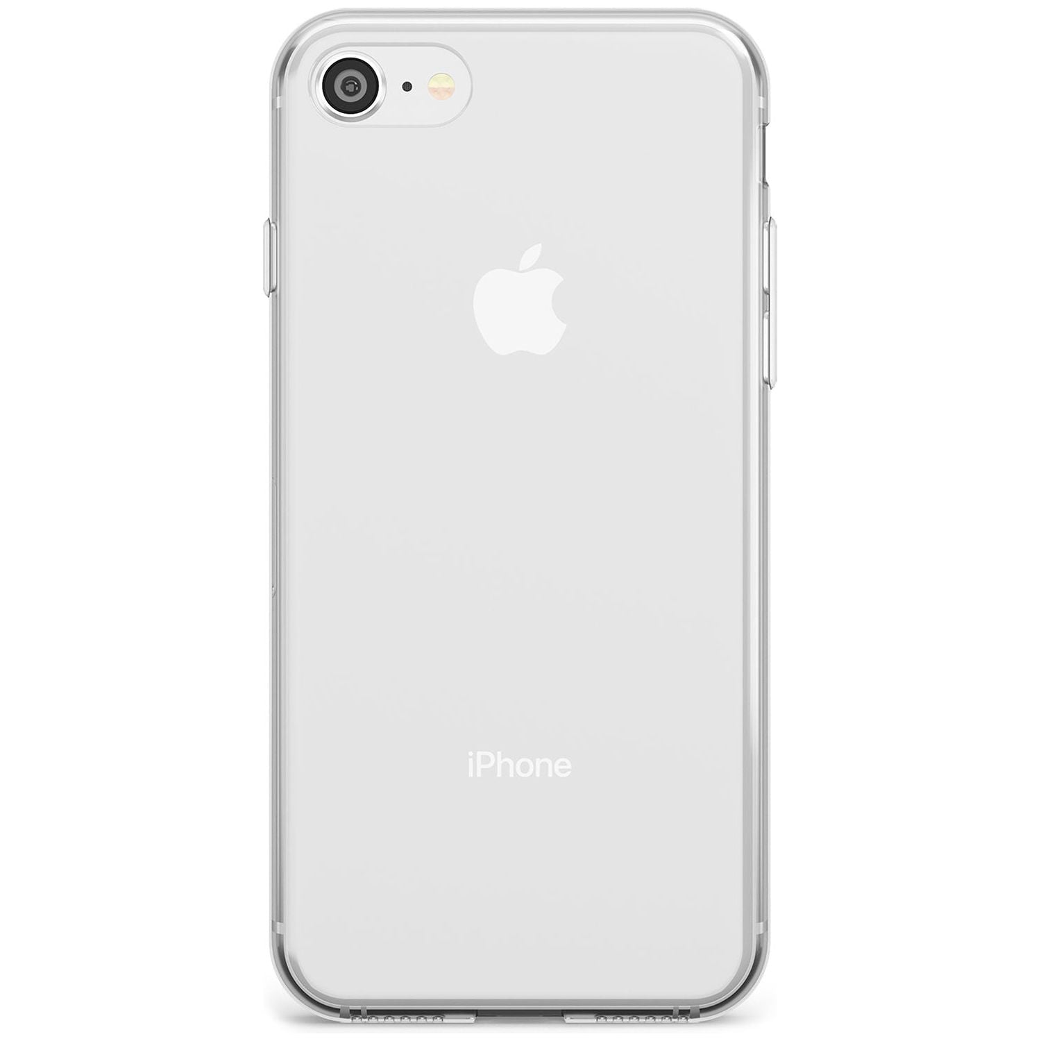 Clear Slim Phone Case iPhone 7/8 / Clear Case,iPhone SE / Clear Case Blanc Space