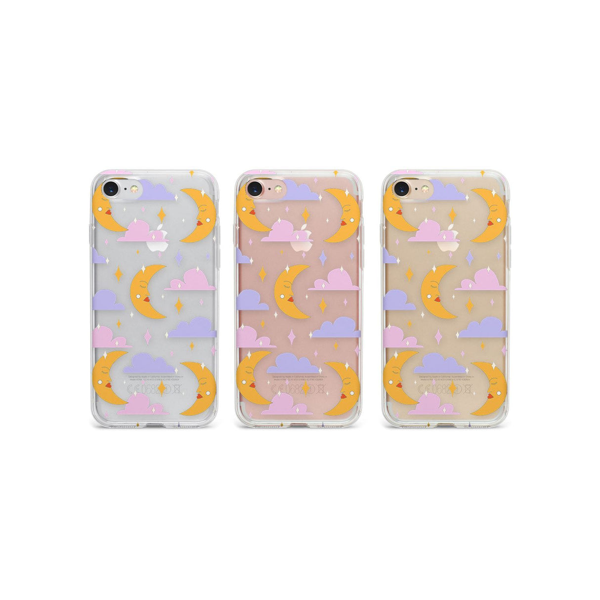 Moons & Clouds Phone Case for iPhone SE