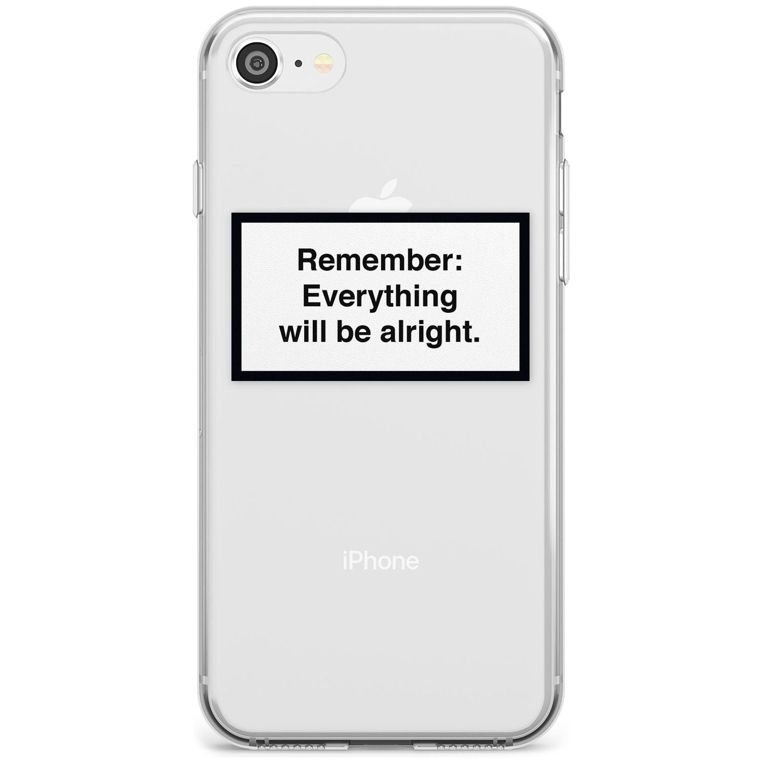 'Everything Will Be Alright' iPhone Case  Slim Case Phone Case - Case Warehouse