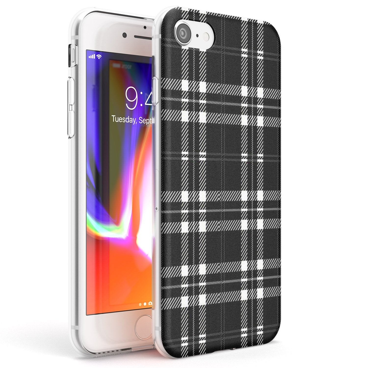 Divine Black Plaid